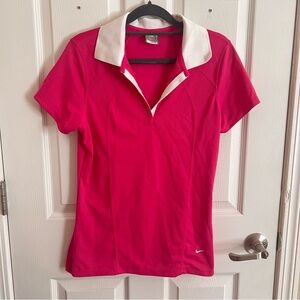 Hot Pink Nike Women’s Golf Polo